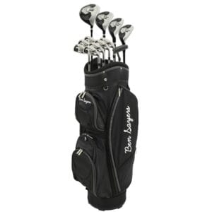 2025 M8 13-Piece Cart Bag Golf Package Set - Graphite/Steel Mens Left Handed