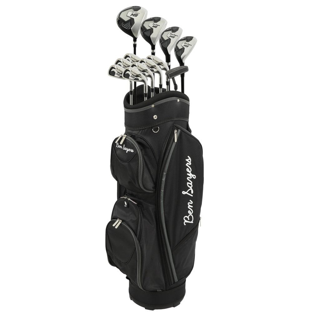 2025 M8 13-Piece Cart Bag Golf Package Set - Graphite/Steel Mens Left Handed