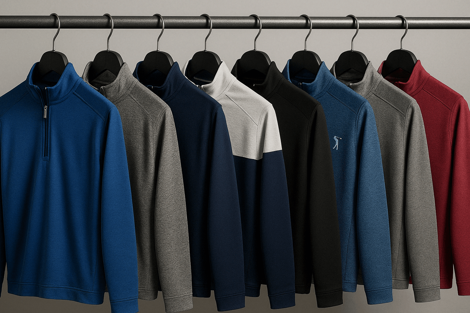 golf midlayer zips