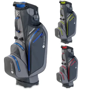 Motocaddy's lightweight, waterproof stand bag