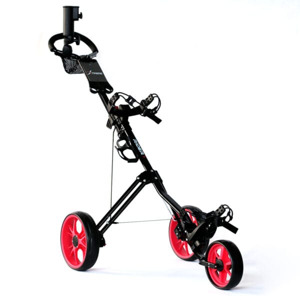 Black and Red big max push and pull trolly