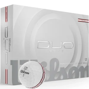 Wilson Duo soft 12 Pack golf balls in White