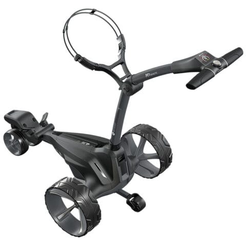Motocaddy M7 remote electric golf trolly with M7 Ultra lithium battery