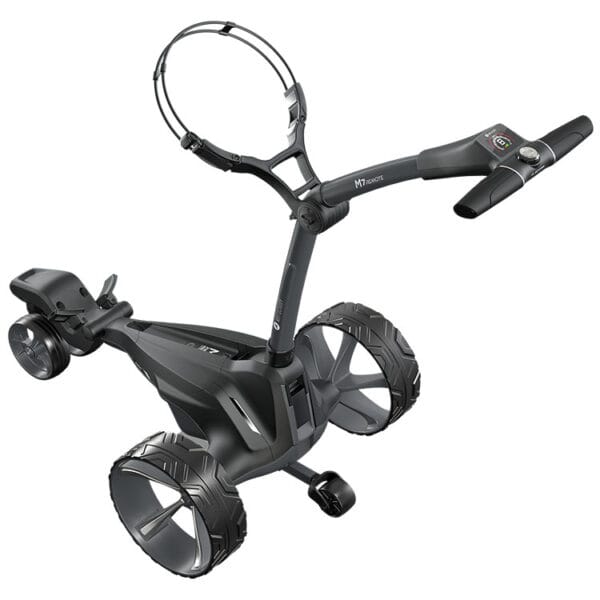 Motocaddy M7 remote electric golf trolly with M7 Ultra lithium battery