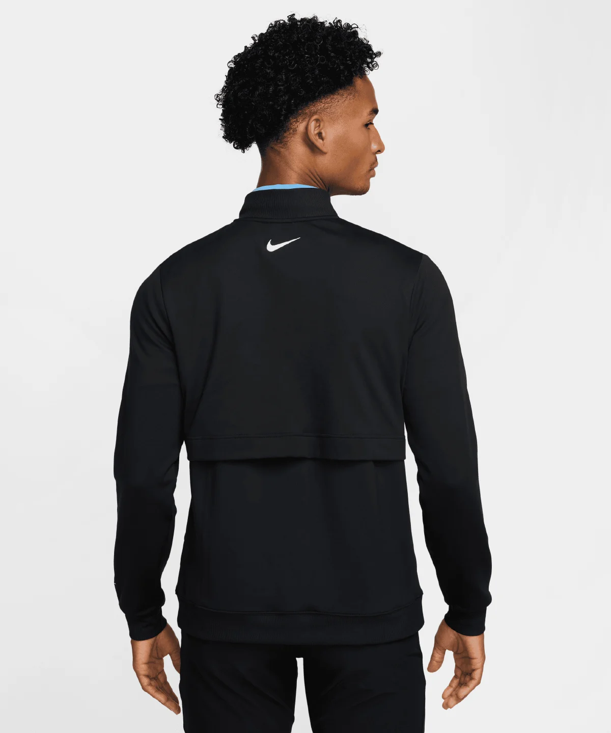 Nike Tour half-zip top Mens golf top -Black