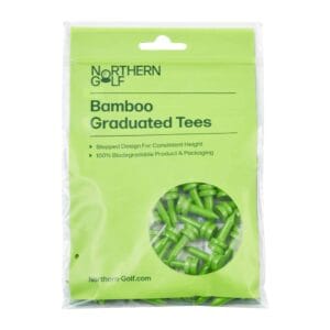 Green Bamboo Tees 25 pack