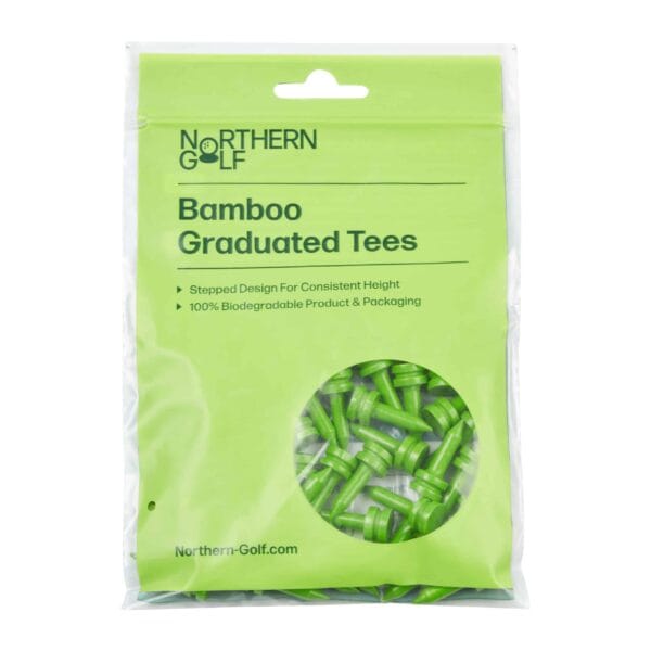 Green Bamboo Tees 25 pack
