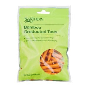 Bamboo Orange tees 25 pack