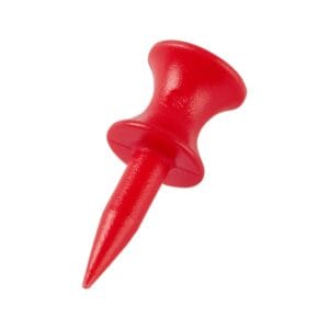 Northern Golf Red Plastic Graduated Bulk Tees (1000)