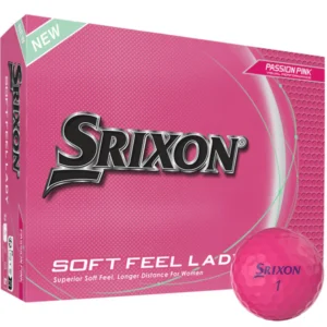 Srixon Ladies Soft Feel Golf Balls (12) in Pink