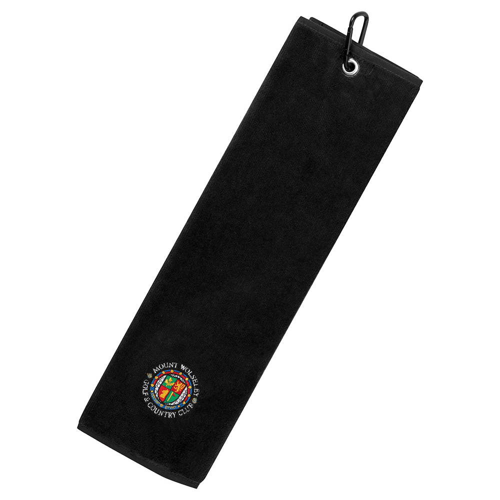 Velour Trifold Golf Towel - Image 9