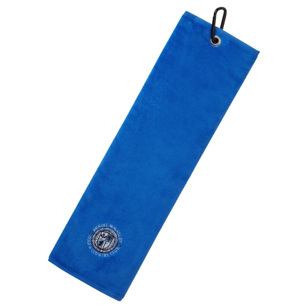 Velour Trifold Golf Towel - Image 6
