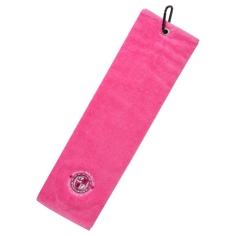 Velour Trifold Golf Towel - Image 2