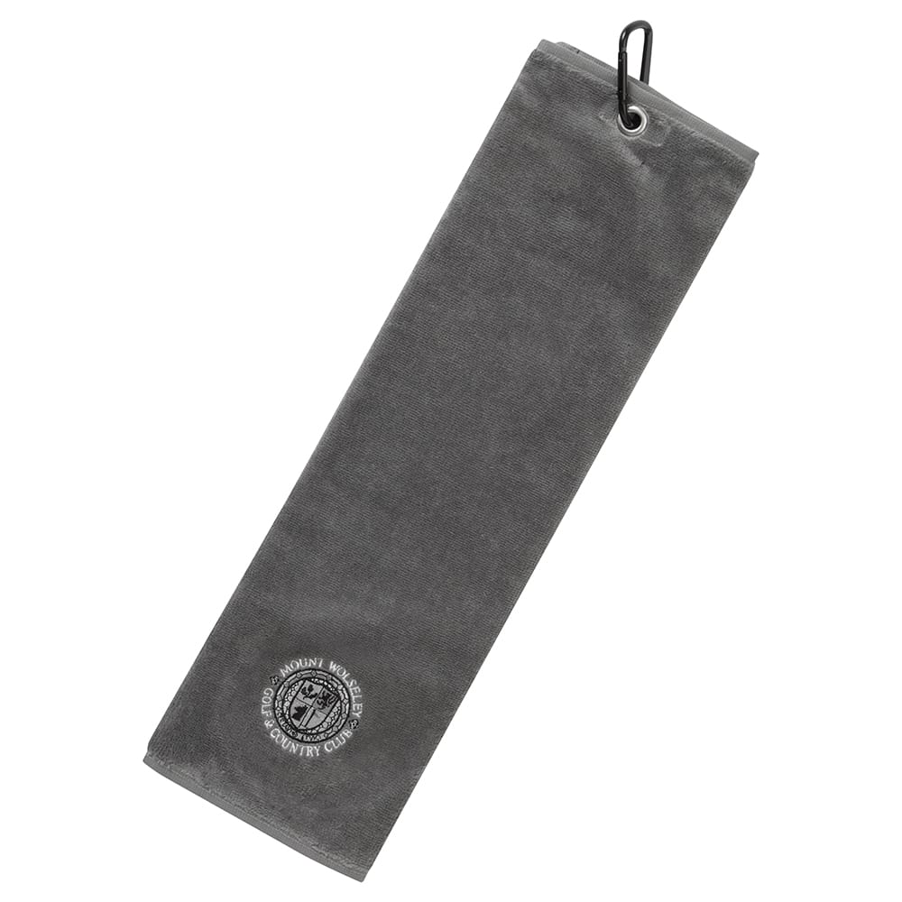Velour Trifold Golf Towel - Image 8