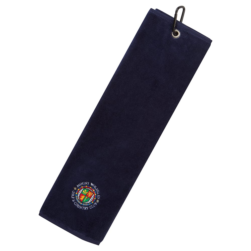 Velour Trifold Golf Towel