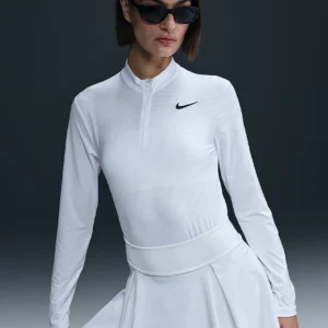 Nike dri fit victory quarter zip golf top