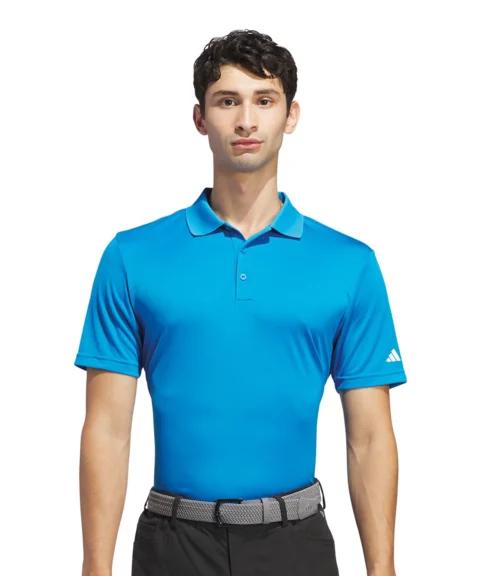 Adidas Performance Polo- Mens golf in Bright Blue