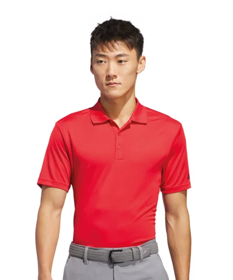 Adidas Performance Polo- Mens golf in Red