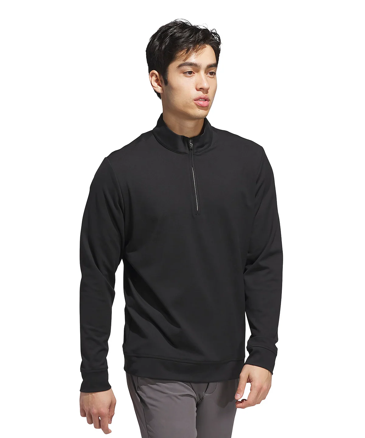 Adidas Ultimate 365 classic quarter-zip in Black