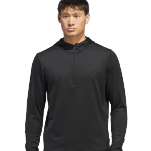 Adidas lightweight hoodie Mens in Black