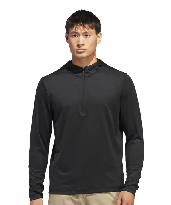 Adidas lightweight hoodie Mens in Black