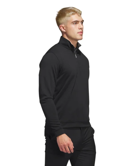 Adidas Elevated ¼-Zip- Black Mens