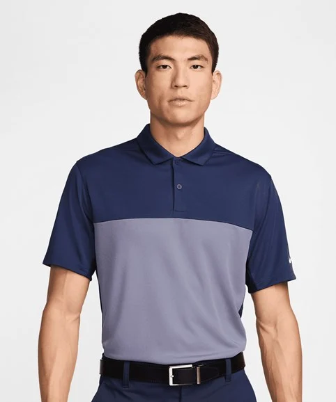 Nike Victory+ polo mens- Midnight Navy/ Obsidian/ White - NK170MNOW