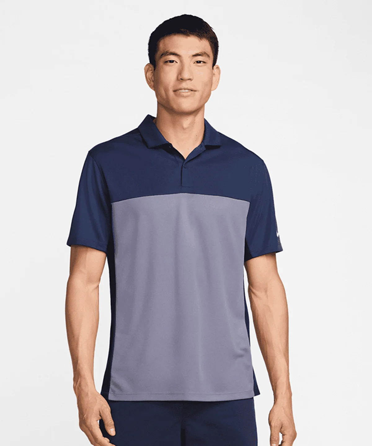 Nike Victory+ polo mens- Midnight Navy/ Obsidian/ White - NK170MNOW