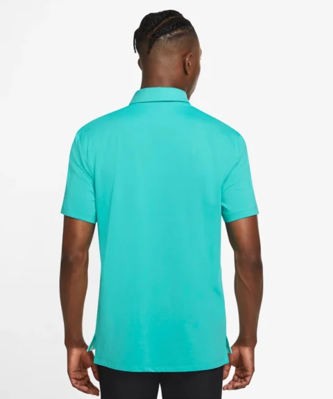 Nike Vapor argyle print polo- Washed Teal Mens Golf Polo