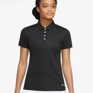 Women’s Nike victory solid polo- Black