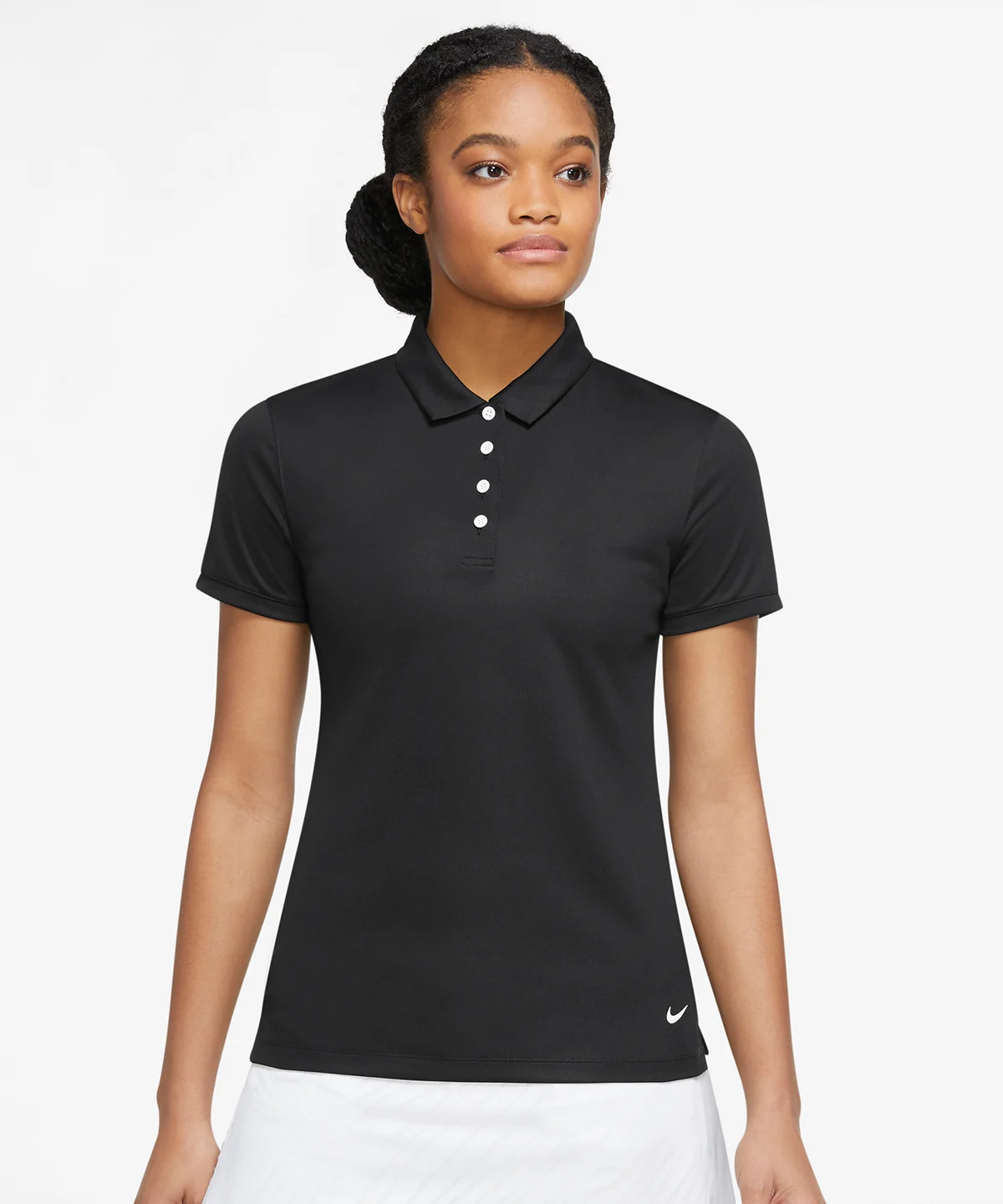 Women’s Nike victory solid polo- Black