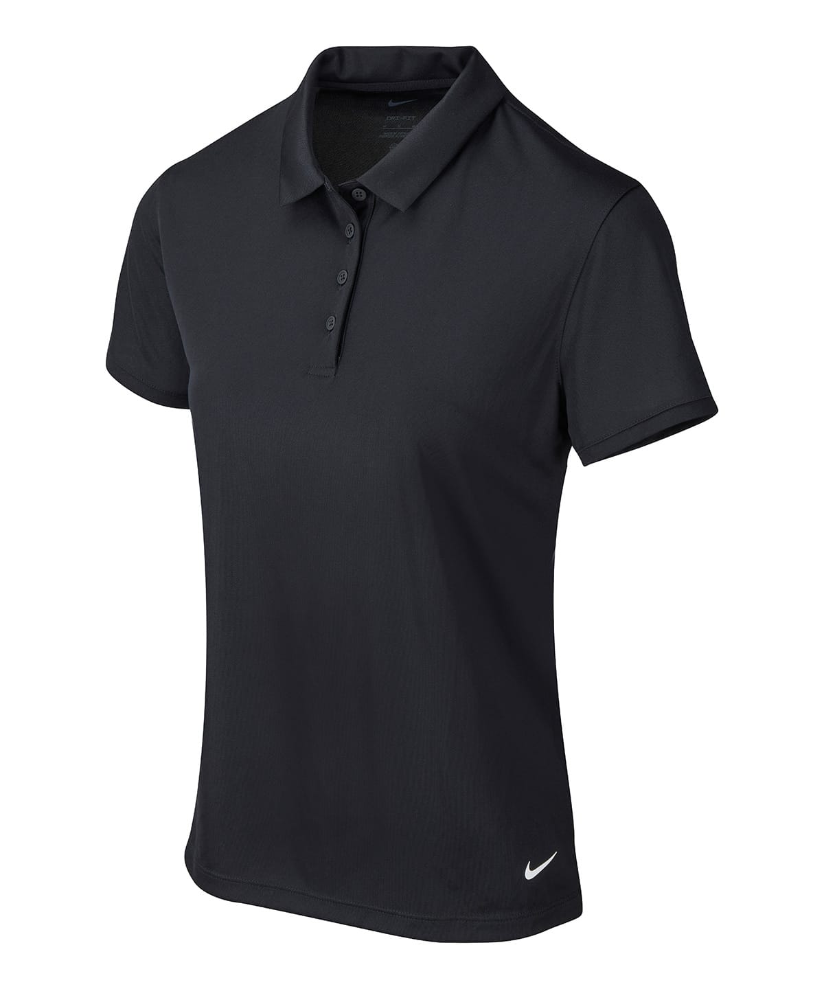 Women’s Nike victory solid polo- Black