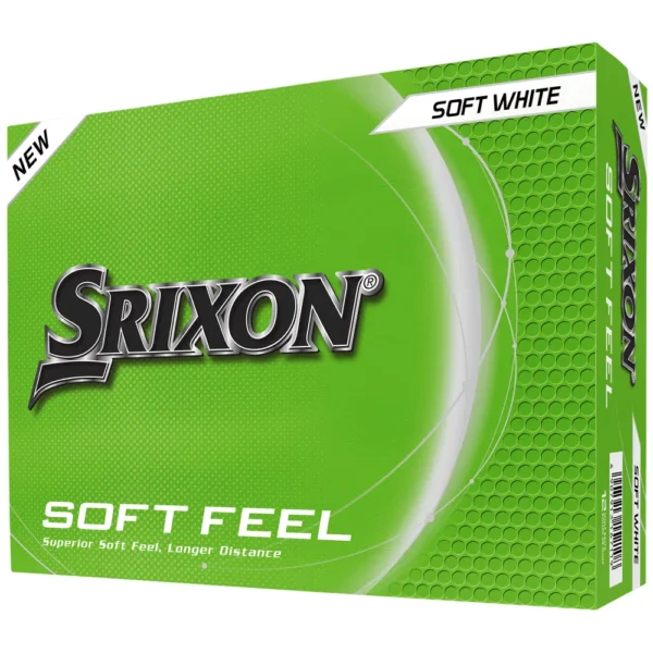Srixon Soft Feel Golf Balls (12) White