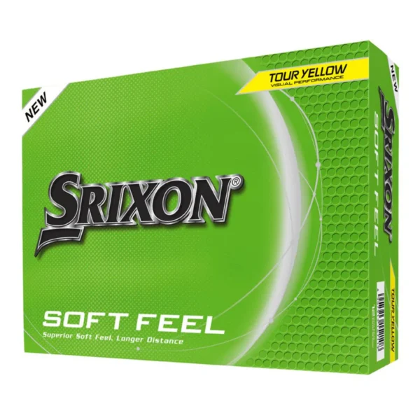 Srixon Soft Feel Golf Balls (12) Yellow