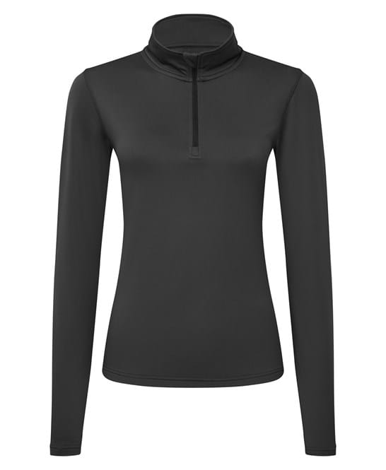 Women's TriDri® recycled long sleeve brushed back ¼ zip - Image 4