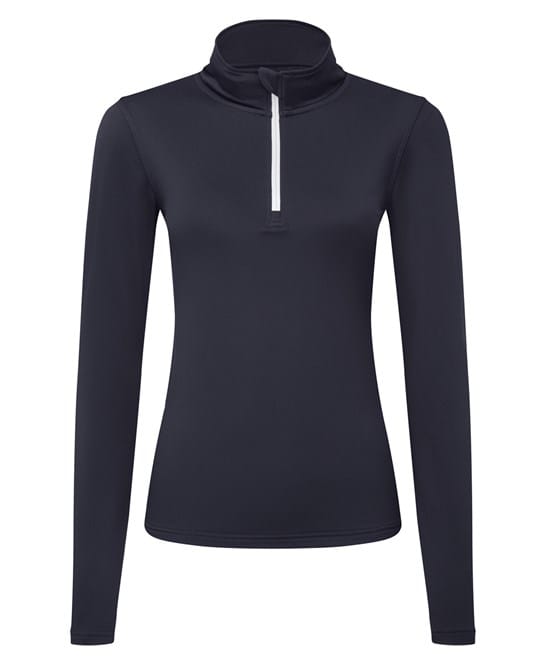 Women's TriDri® recycled long sleeve brushed back ¼ zip - Image 3