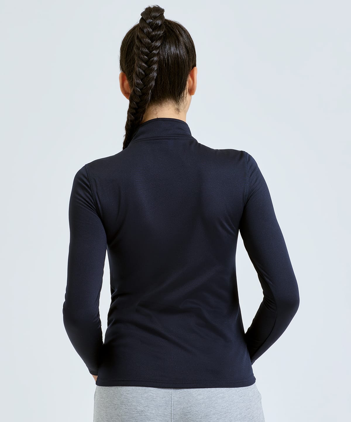 Women's TriDri® recycled long sleeve brushed back ¼ zip - Image 2