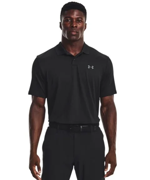 UA Performance 3.0 Golf Polo Mens - Black