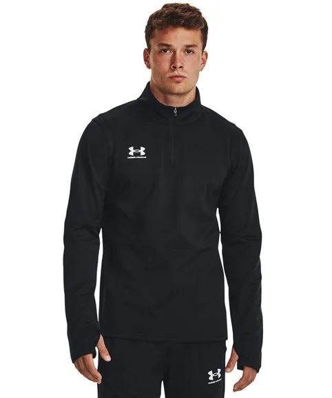 UA Challenger 1/4-zip in Black
