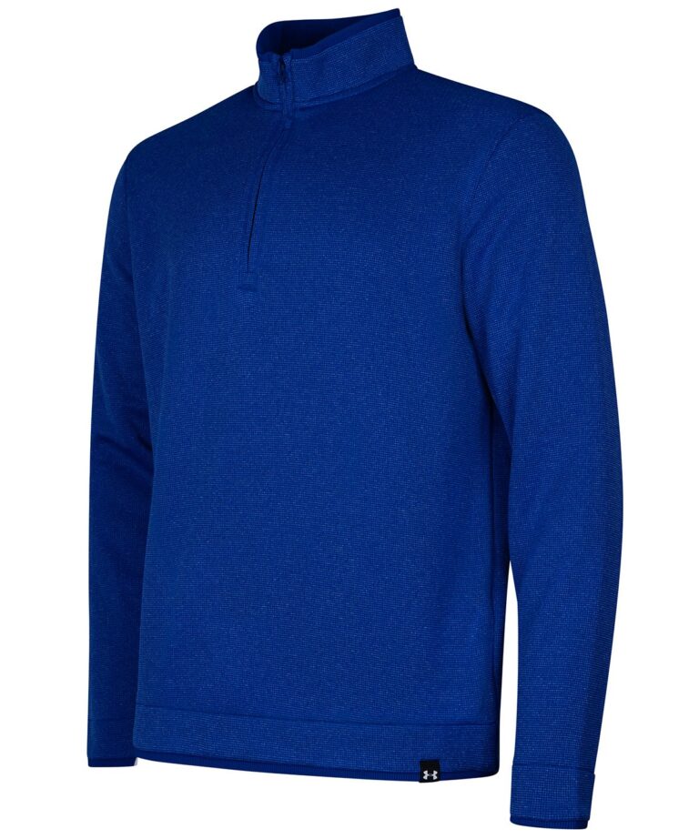 UA Storm SweaterFleece QZ LB- Royal Blue